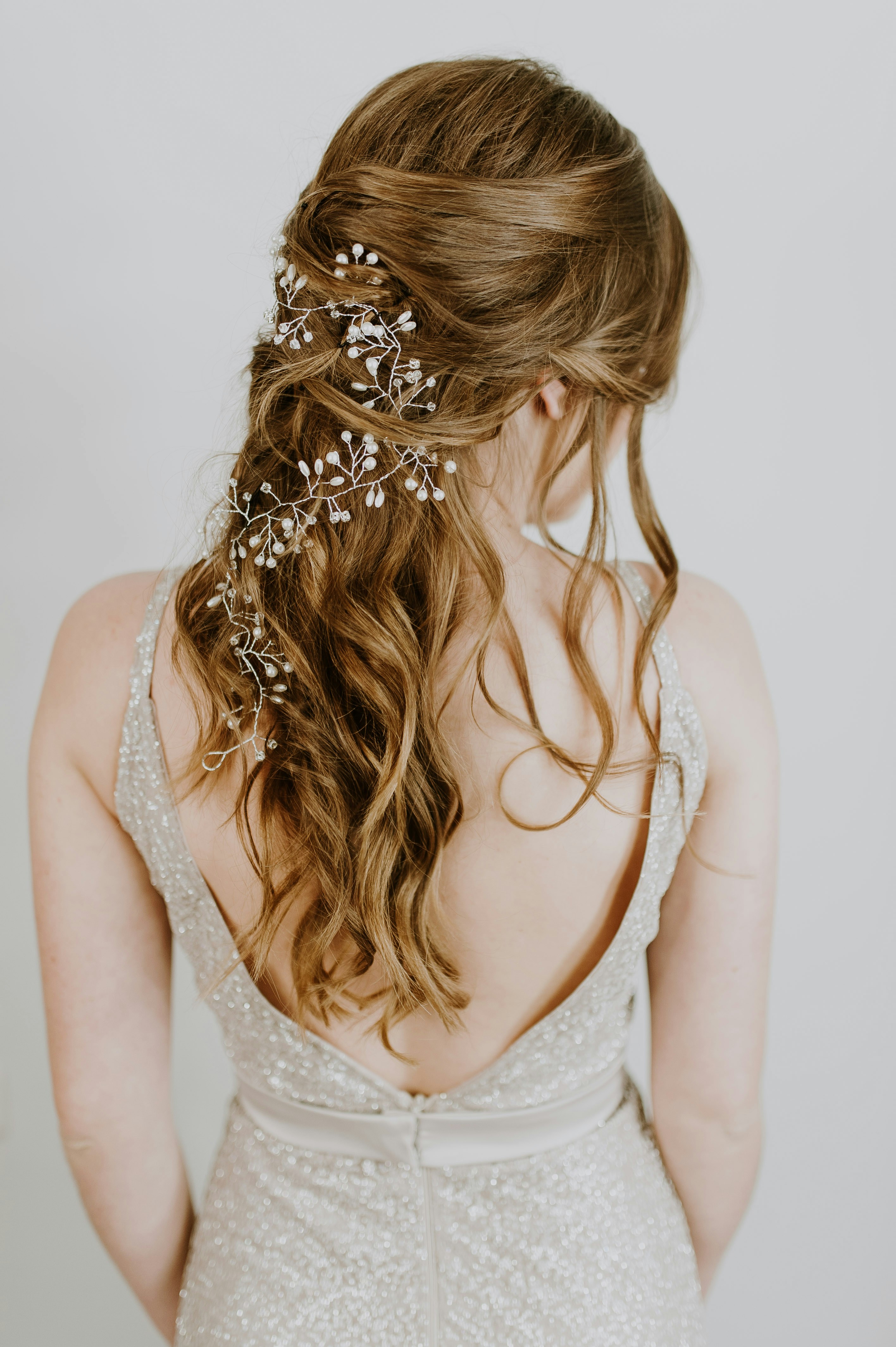Haircare products styled in natural light
